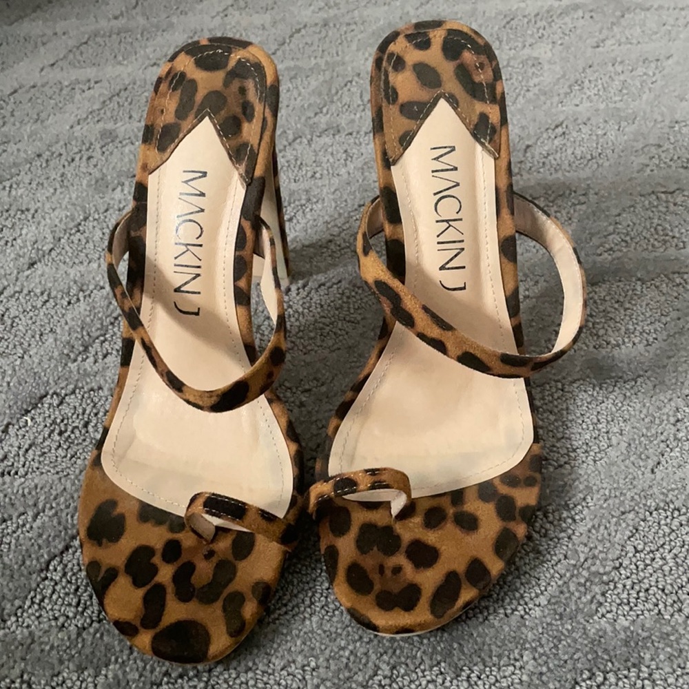 Leopard Heels